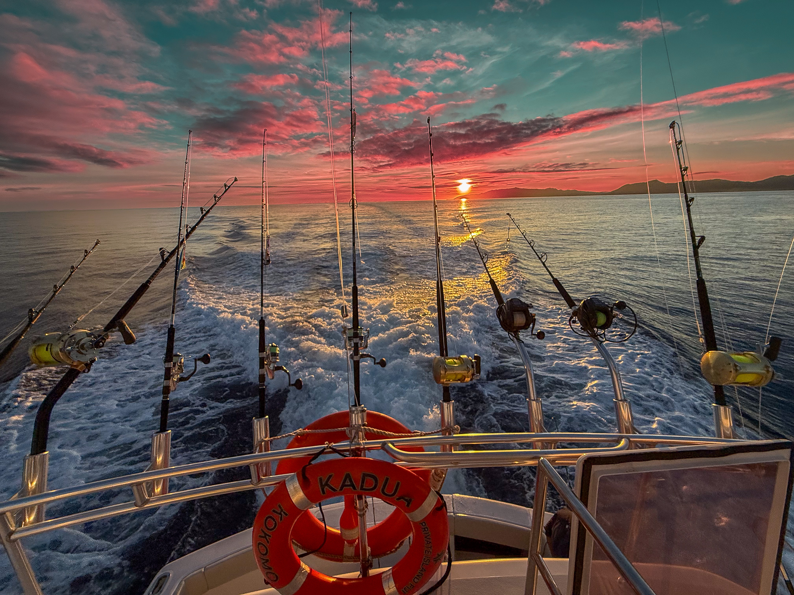 Fiji fishing day