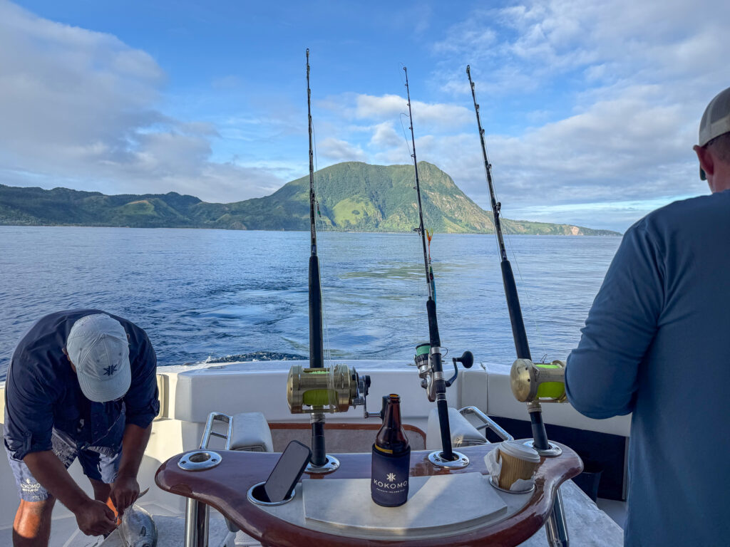 Fiji fishing day