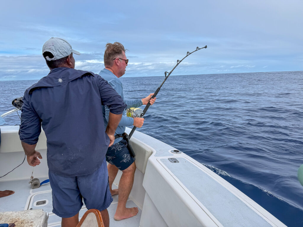 Fiji fishing day