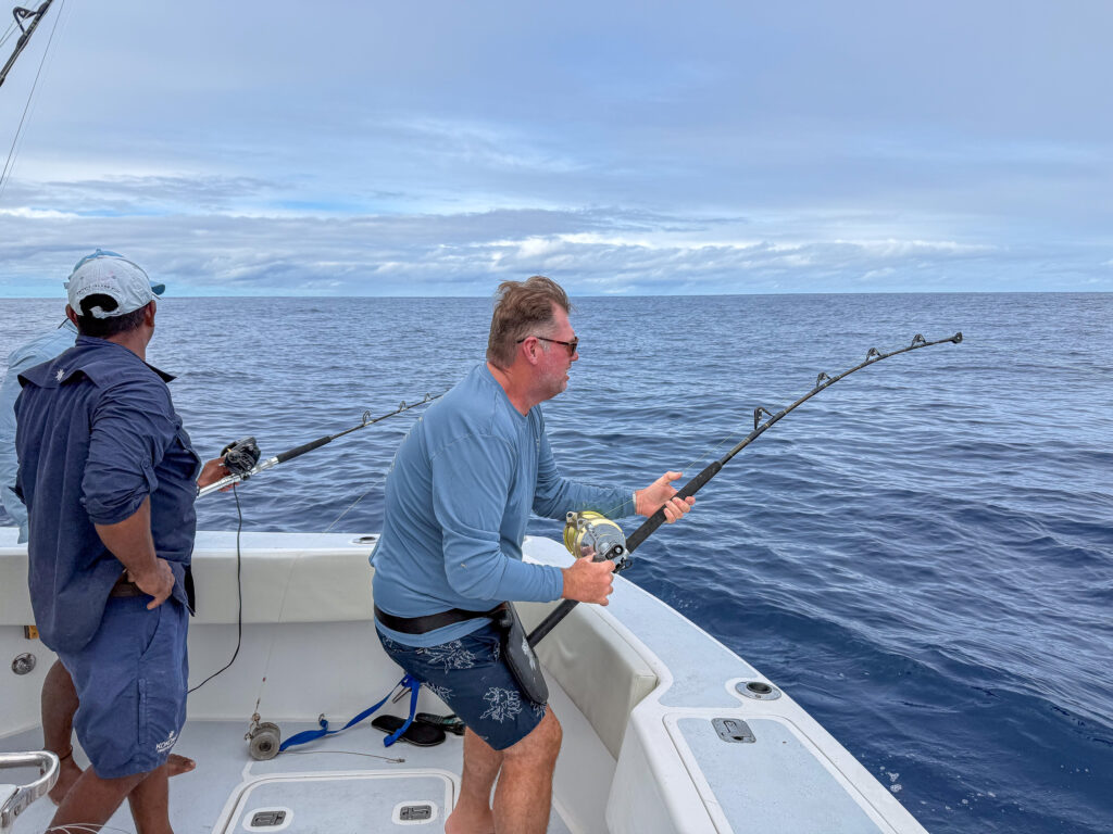 Fiji fishing day