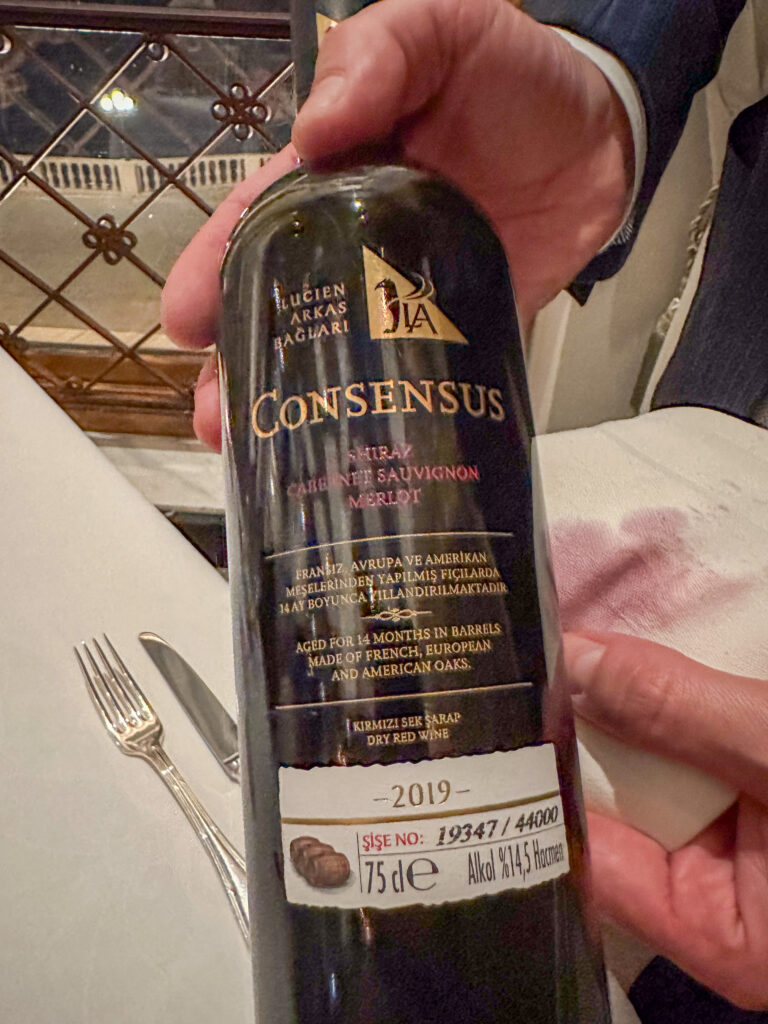 A Consensus red brought to the table