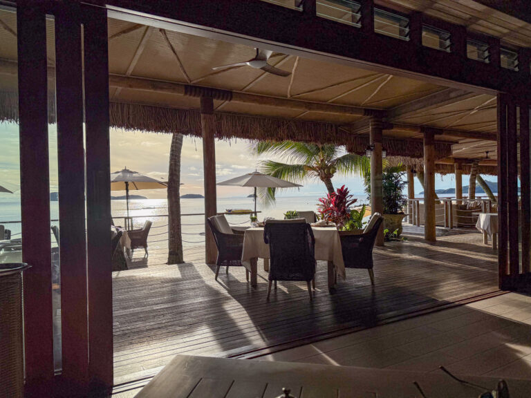 The dining room as service starts