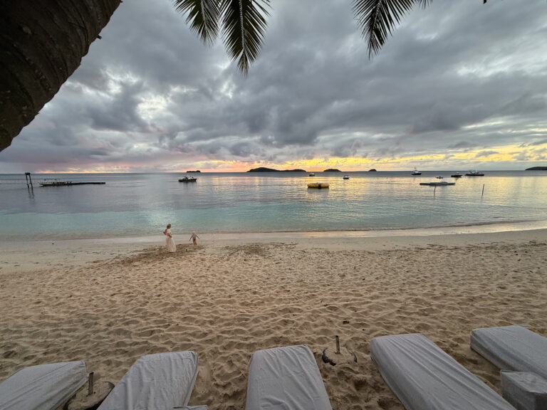 Cloud over the beach